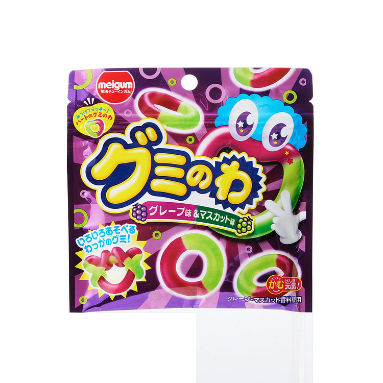 葡萄和麝香葡萄口味软糖（12 粒）