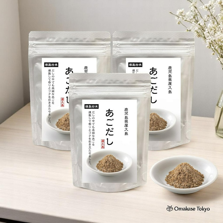 鹿儿岛本铺 100% 烟熏下巴粉 (3 袋)