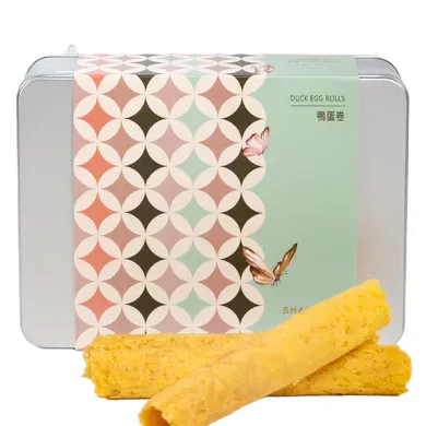 【上稀園】鴨蛋卷 新品優惠 170 克