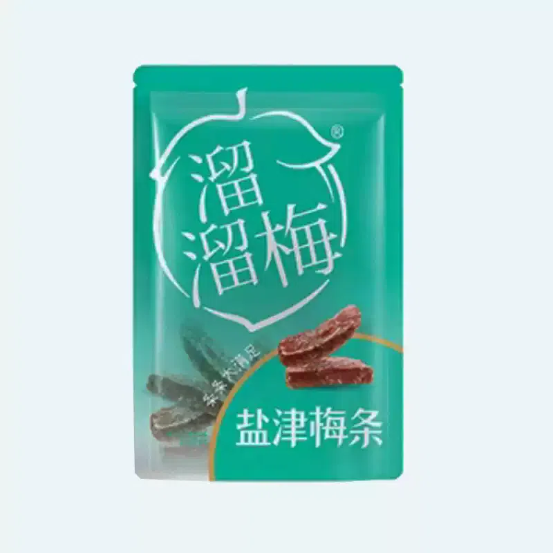Pitted Salted Plum Sticks *1 Bag 50 g