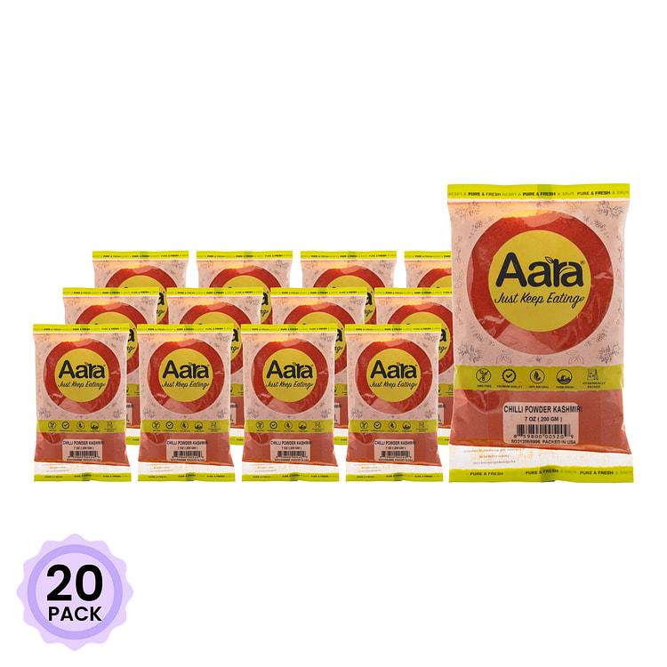 Aara 印度红辣椒粉 200 克*20 包