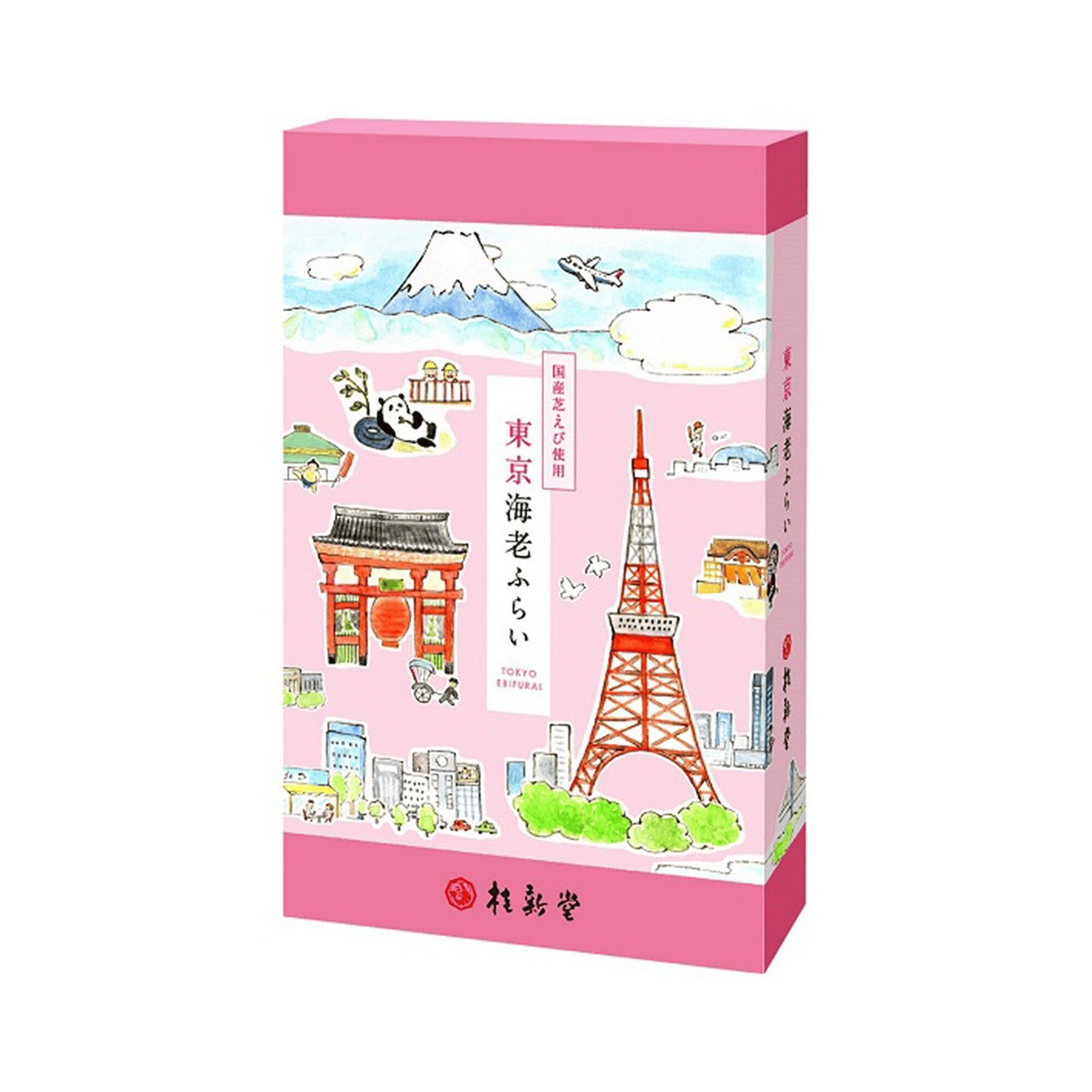 Keishindo Tokyo Fried Shrimp Rice Cracker 6pk 1 each