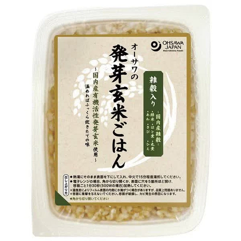 Ohsawa Germinated Brown Rice (with Grains) 160g 1 each