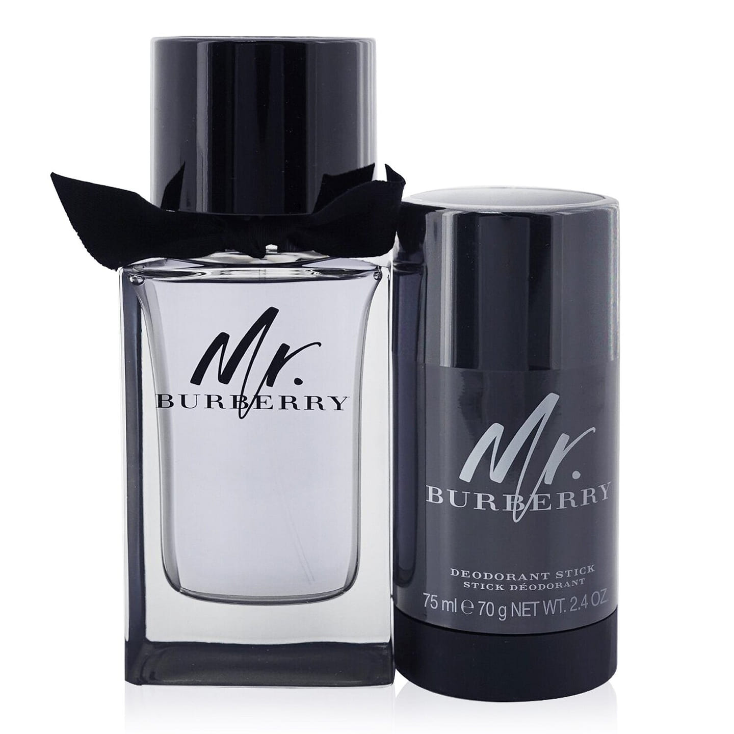 Burberry Mr. Burberry Coffret: Eau De Toilette Spray 100ml/3.3oz + Deodorant Stick 70g/2.4oz 2pcs 2 each
