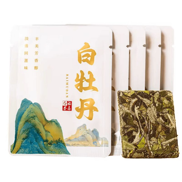 福鼎   高山白牡丹茶饼   5g*6包 30 克