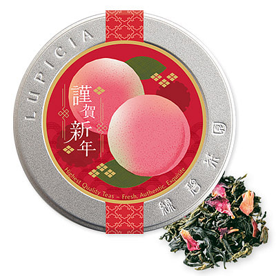 lupicia 新年限定 白桃乌龙玫瑰茶 50g罐
