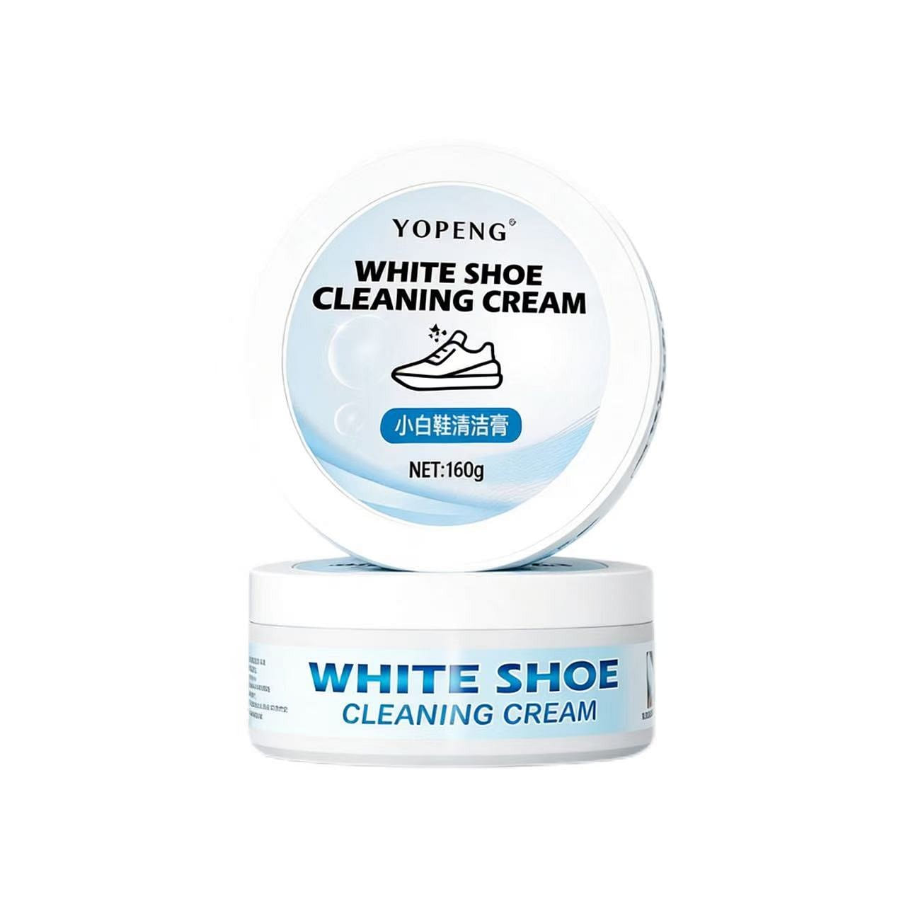 YOPENG Little White Shoe Cleaning Agent 160g*1 can 1 box