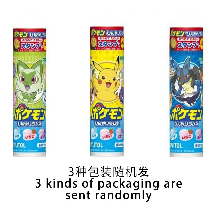 Pokemon Xylitol Cool Ramune 1 each