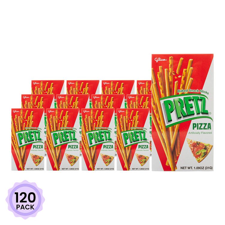 Glico 百力滋 酥脆披萨味饼干棒 31 克*120 包