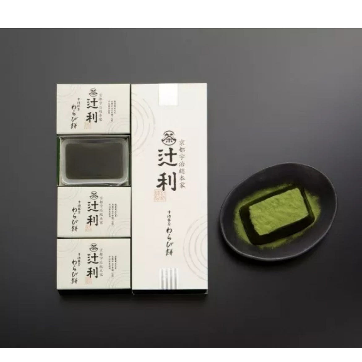 Matcha Warabi Mochi TSUJIRI Sweets Japanese348g 1 ส่วน