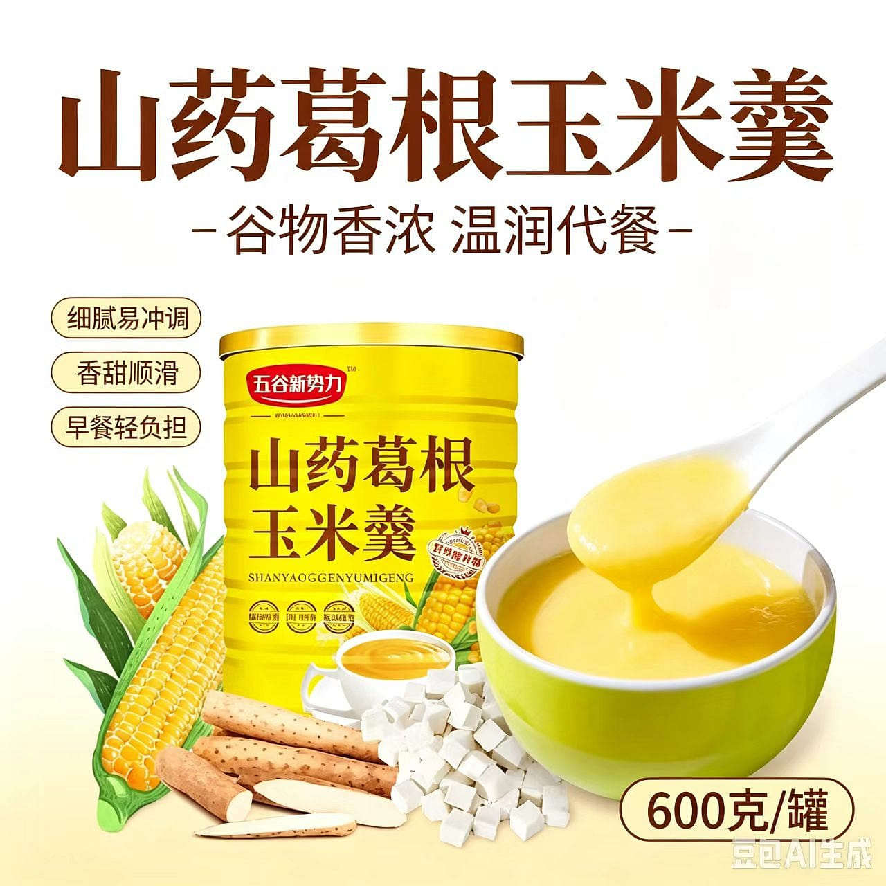 Corn soup 1 can 600g 600 g