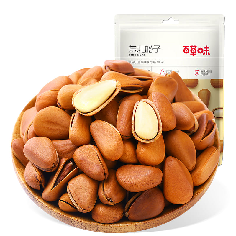 Bai Cao Wei Northeast Pine Nuts 100g*1 bag 100 g