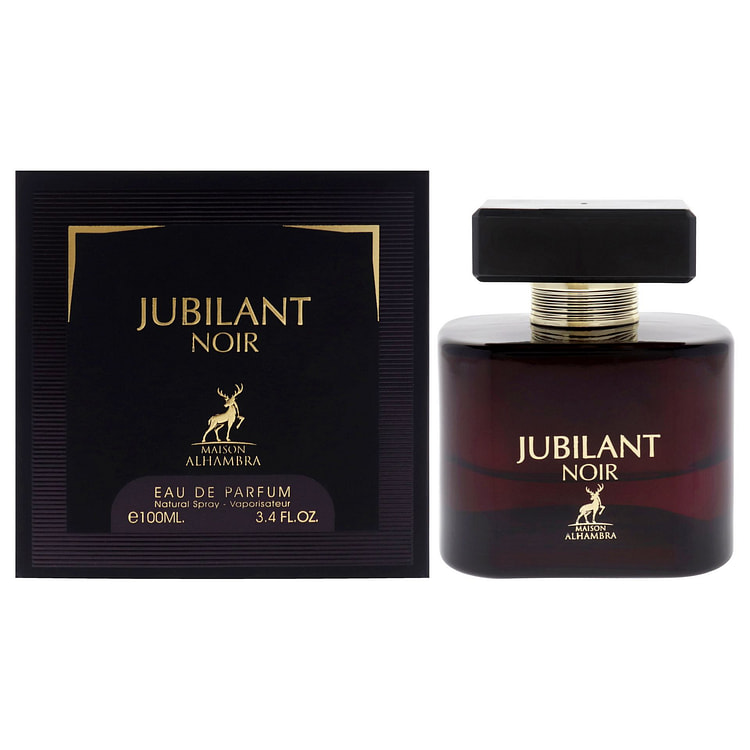 Jubilant Noir by Maison Alhambra for Women- 3.4 oz 3.4 oz