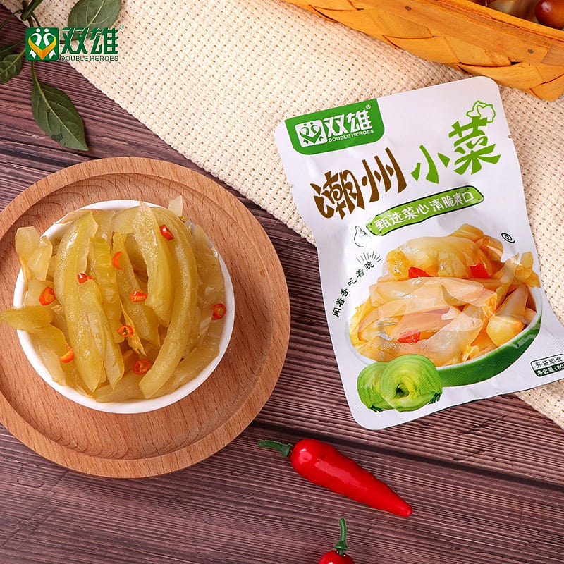 5 packages Two male Teochew small vegetables under mustard vegetables 400 g
