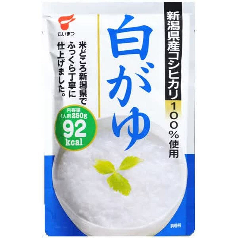 Taimatsu 食品 白米粥 250g 1 份