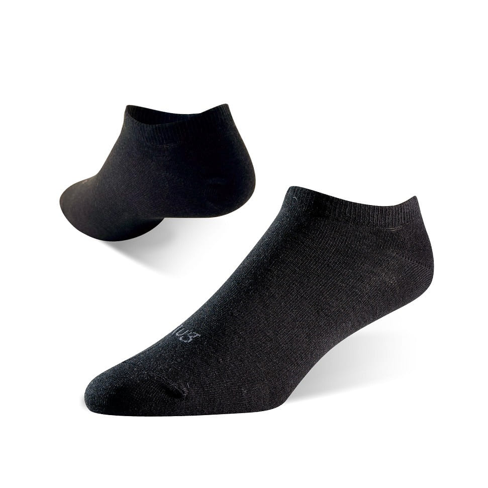 SNUG Fashion Low Cut Anti-Odor Socks-black (25-27cm) 58 g