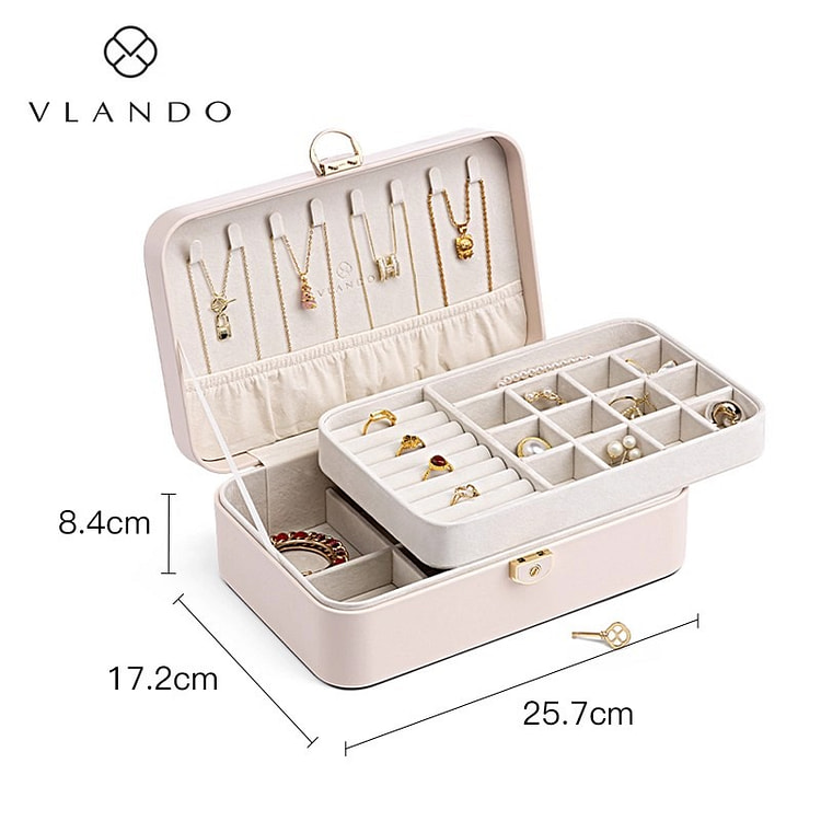 Jewelry Box Almond Pink