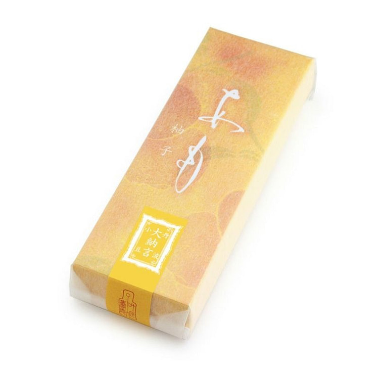 「日本直送」銘菓叶匠壽庵・あも（柚子）1本入り