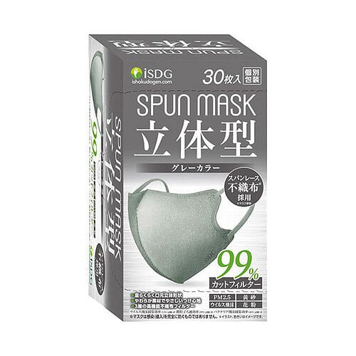 立体型纺粘无纺布彩色口罩 单独包装 1 盒