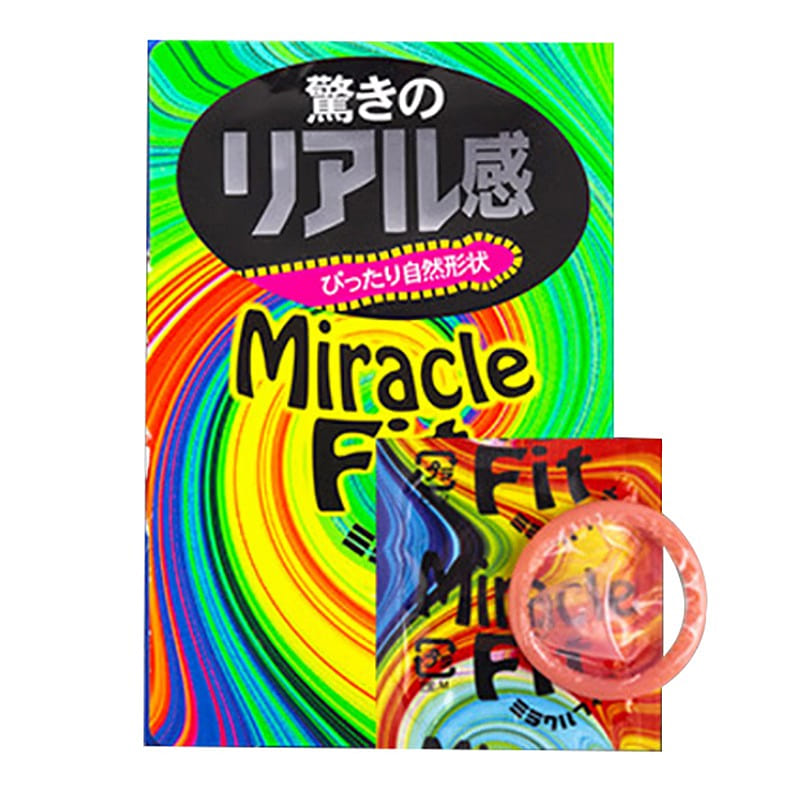 Sagami Miracle Fit Natural Shape Condoms 1 box
