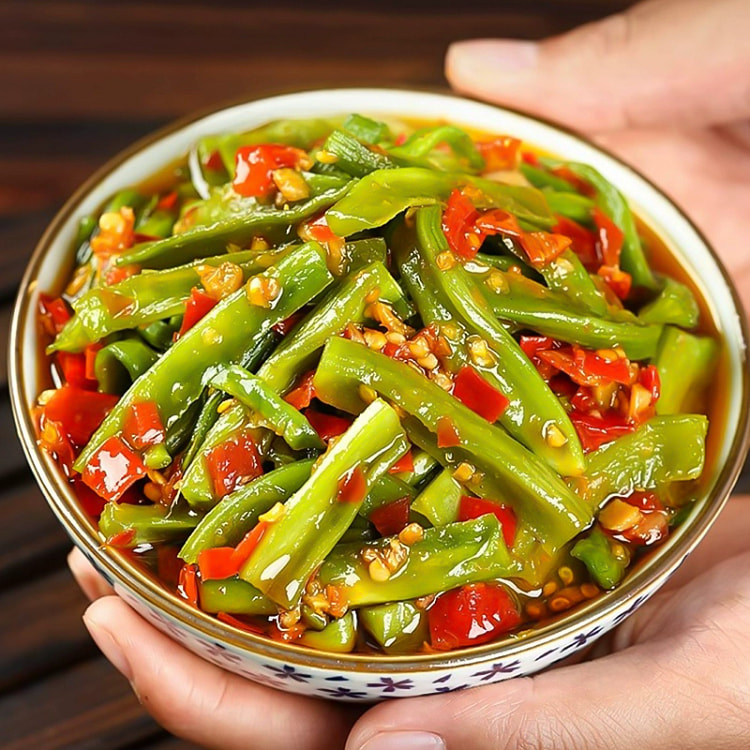 剁椒贡菜下饭菜香辣开胃瓶装1*280g即食下饭