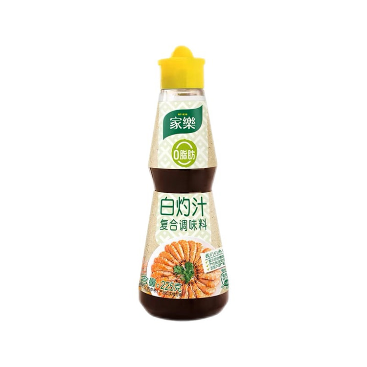 家乐白灼汁海鲜酱油调味汁225g*1瓶