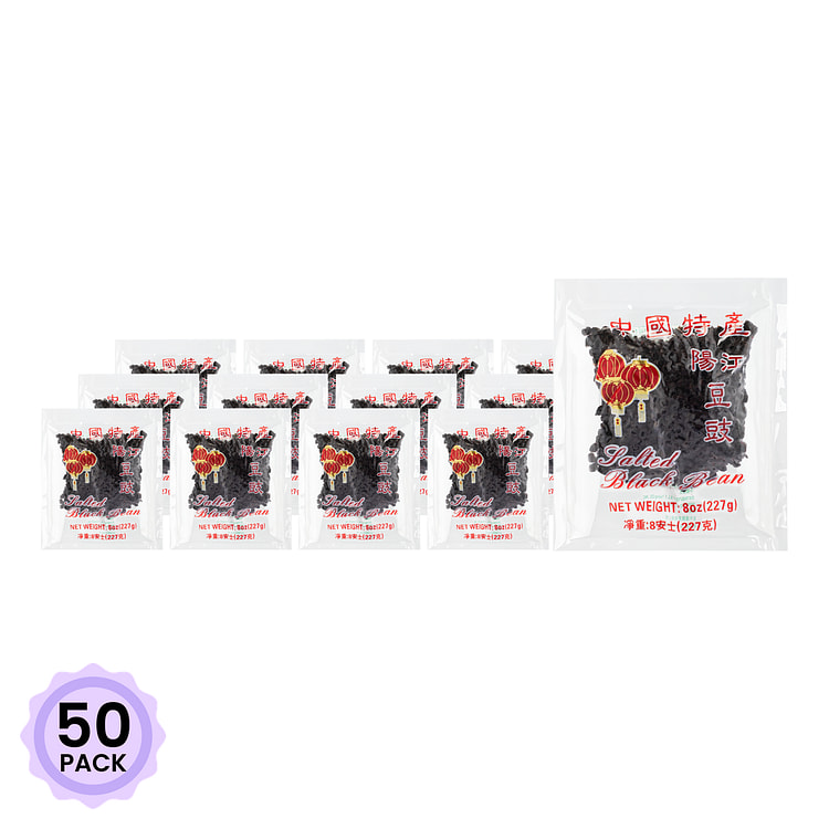 Yangjiang Salted Black Bean 8 oz*50 pack