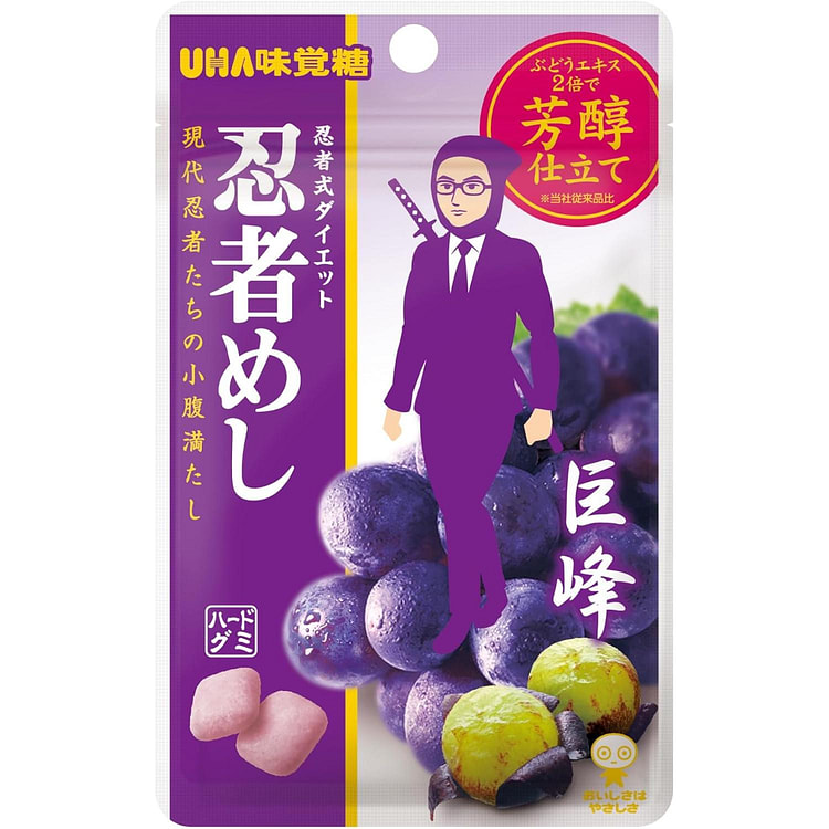 UHA悠哈 味觉糖 忍者巨峰葡萄20g 1 份