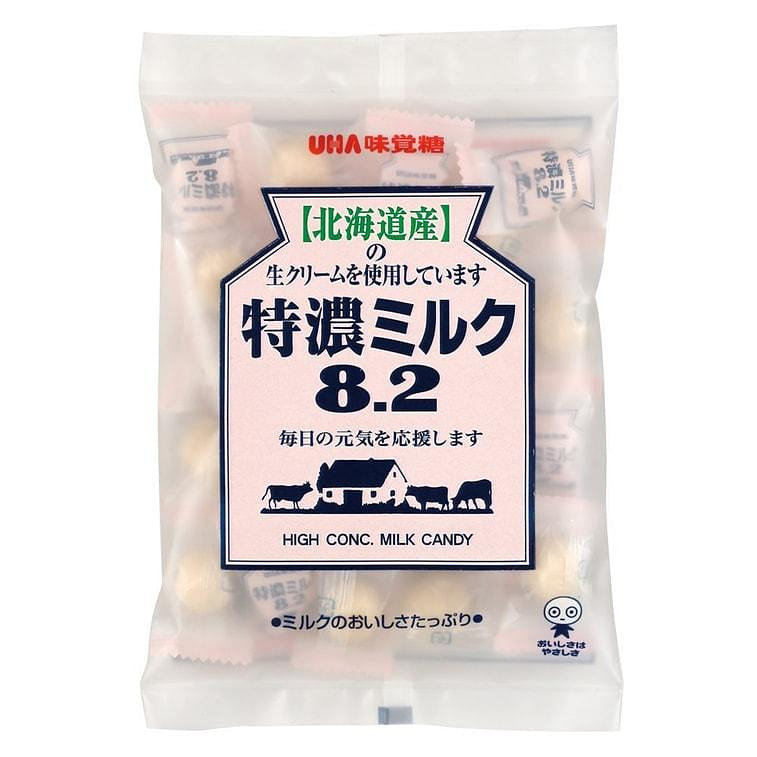 UHA Rich Milk 8.2 Hokkaido Milk 88g 1 pack 1 each