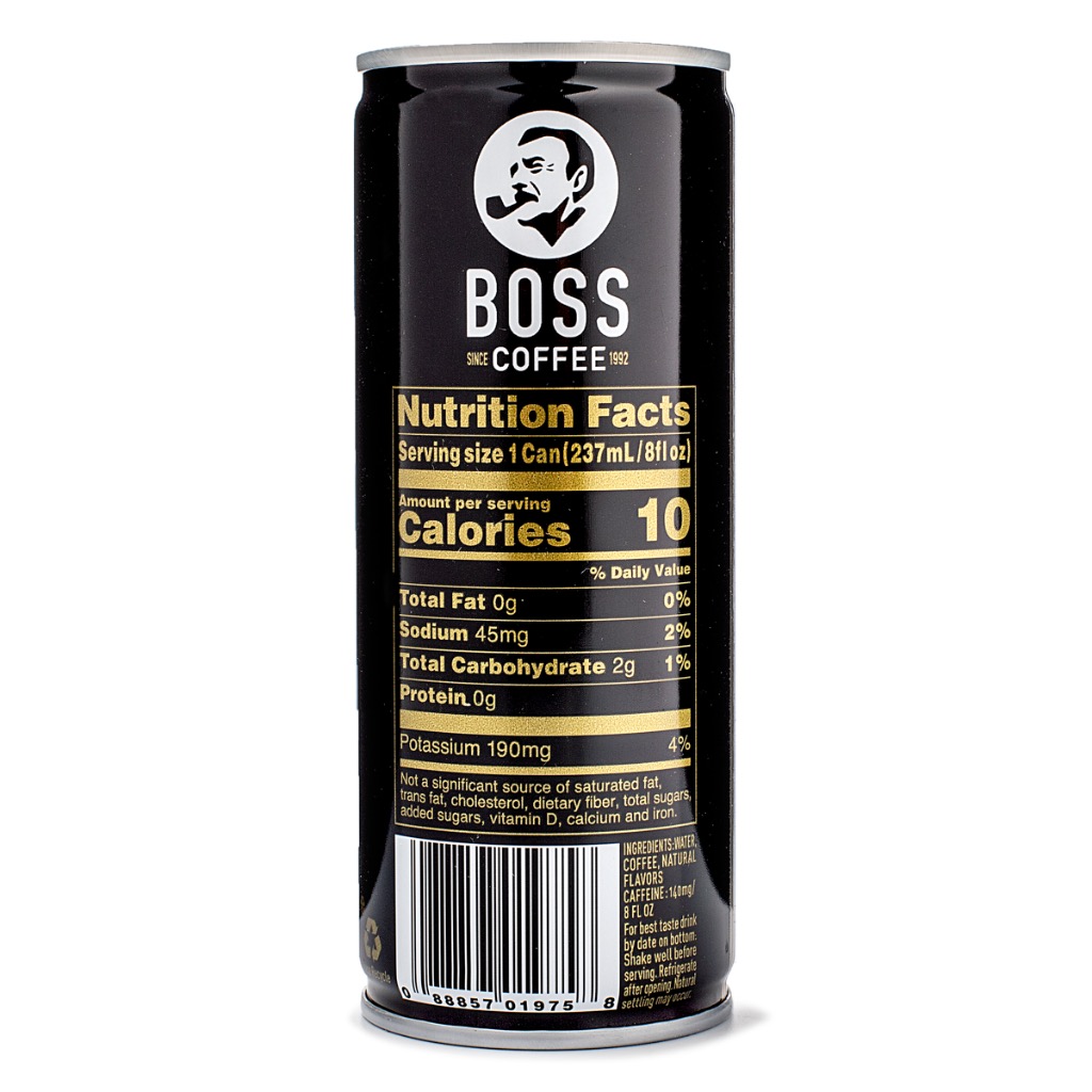 サントリー BOSS ブラックコーヒー 8 fl.oz - Weee!
