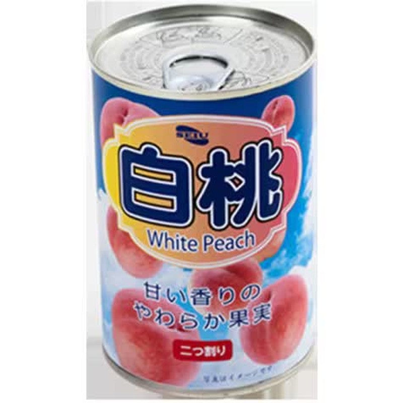 Seiu Canned Fruit, White Peach, No. 4, 425g 1 개