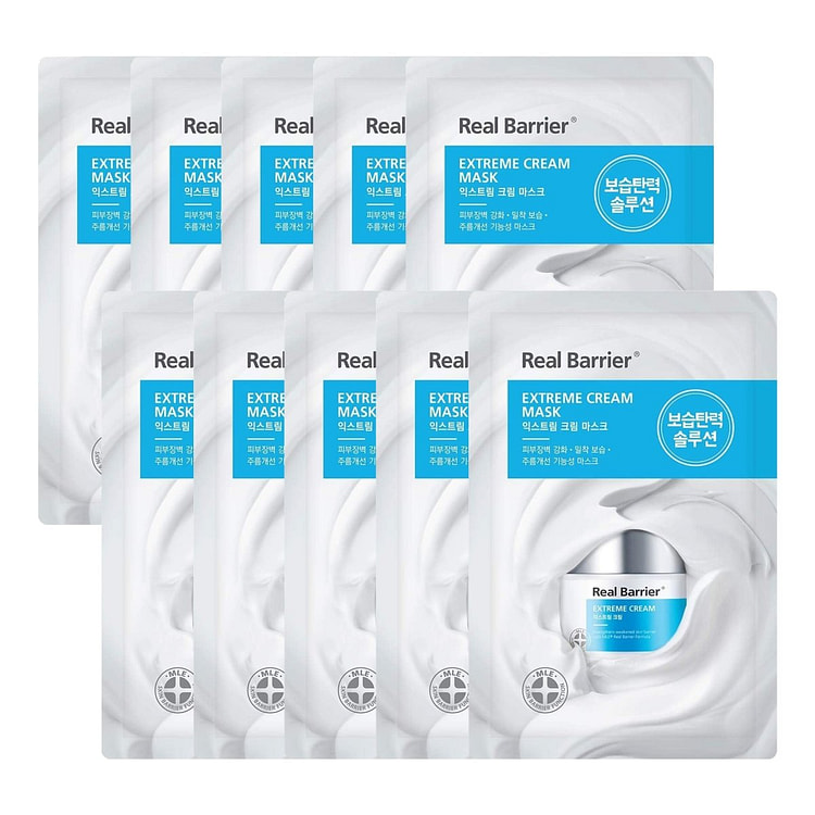 REAL BARRIER Extreme Cream Mask 27ml*10Pcs