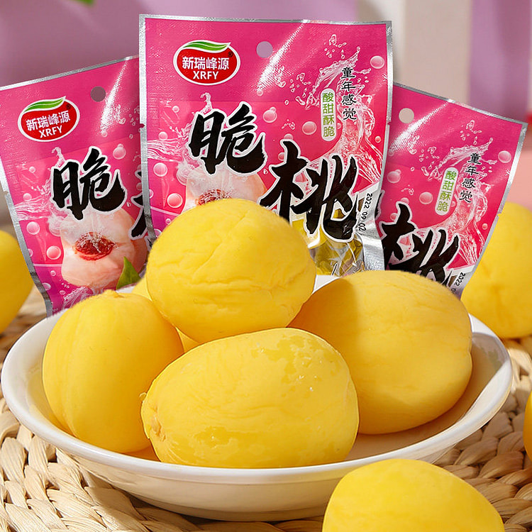 水蜜桃脆桃蜜饯*10袋 10 包