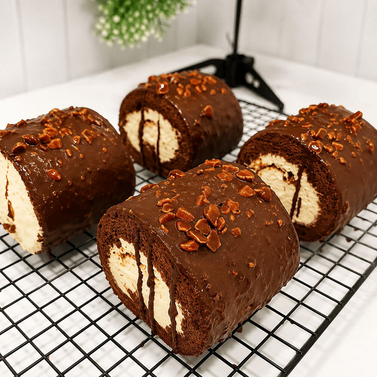 Magnum Chocolate Swiss Roll 1 count
