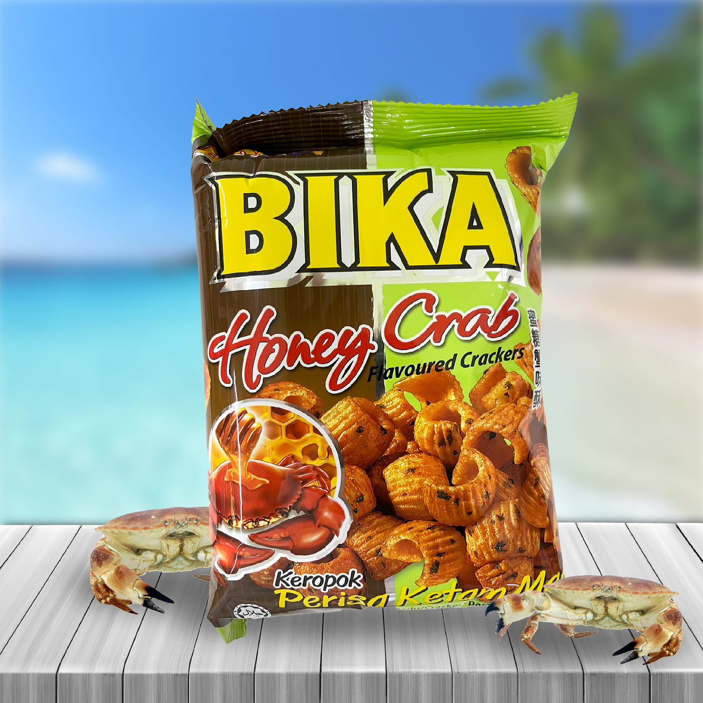 Bika Honey Crab Cracker 70 g