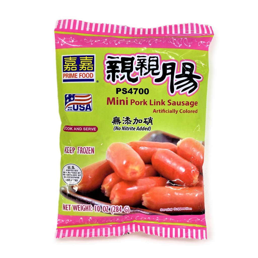 Get Prime Food Mini Cured Pork Patty Link, Frozen Delivered Weee