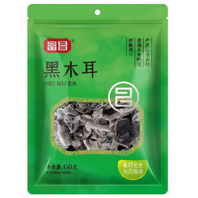 富昌木耳东北黑木耳150g袋