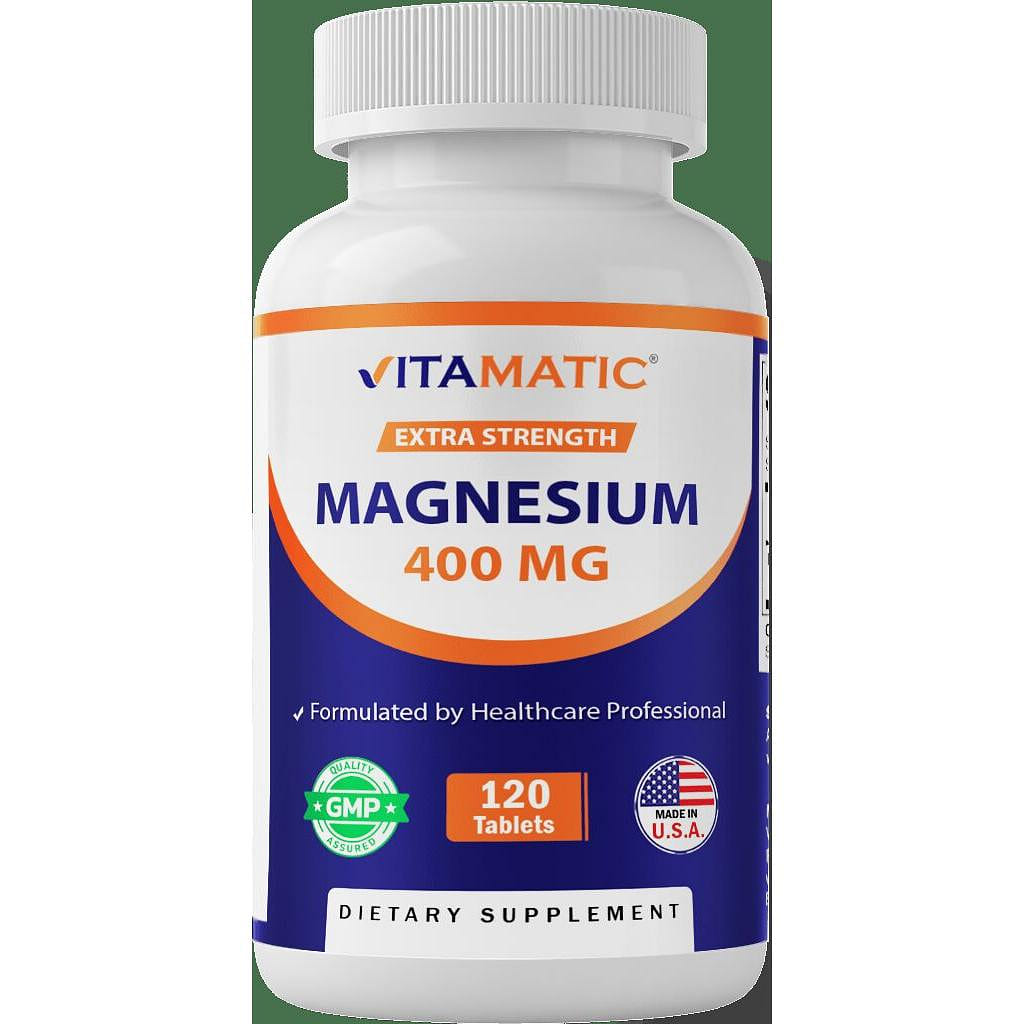 Vitamatic Magnesium Oxide 400 mg, 120Tablets 1 個