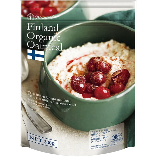 Nisshoku Finnish Organic Instant Oats 330g 1 each