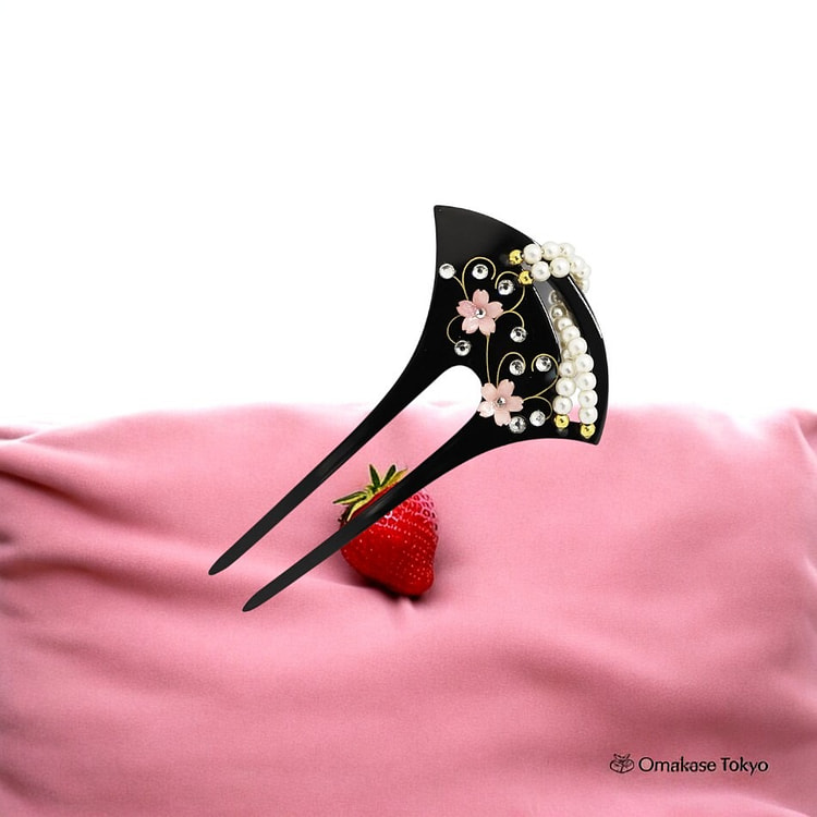 TOuWA Kanzashi 发夹-粉色 160 克