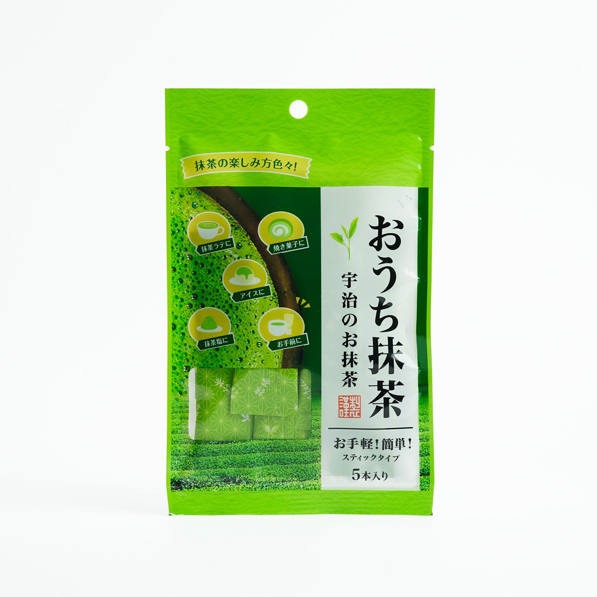 上辻園京都宇治抹茶粉抹茶棒2g*5 1 包- Weee!