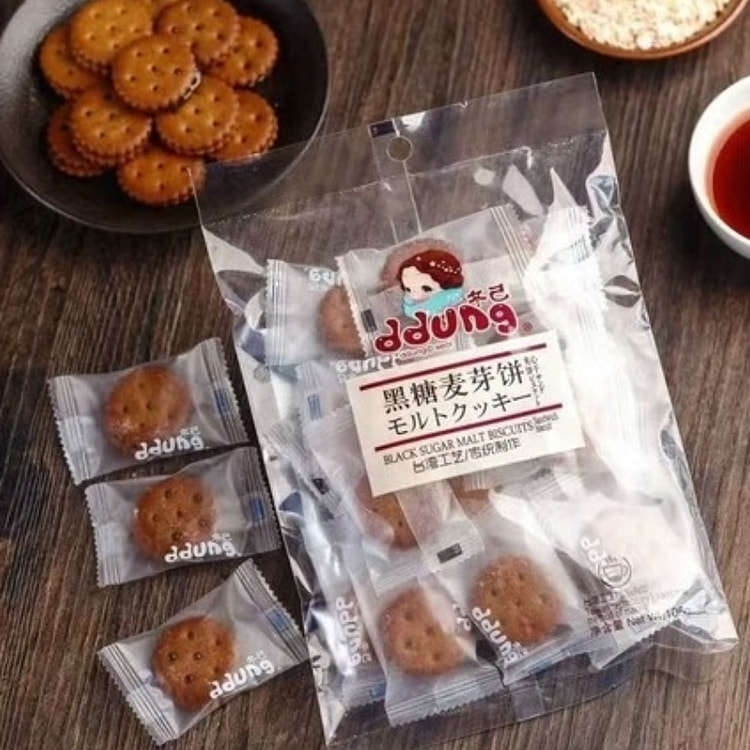 冬己黑糖味麦芽饼干零食106g*1袋 106 克