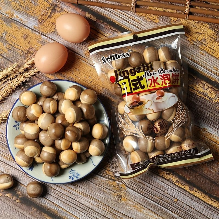 日式水泡饼圆形