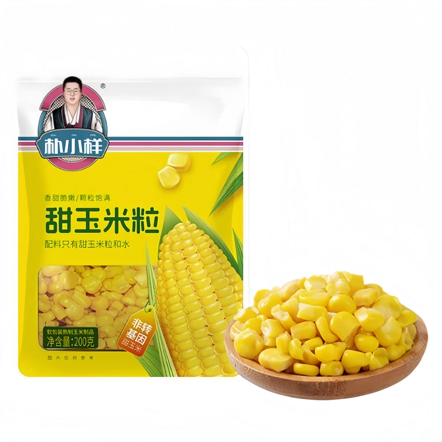 Sweet Corn Kernels Light Snack 200g*1 Bag 200 g