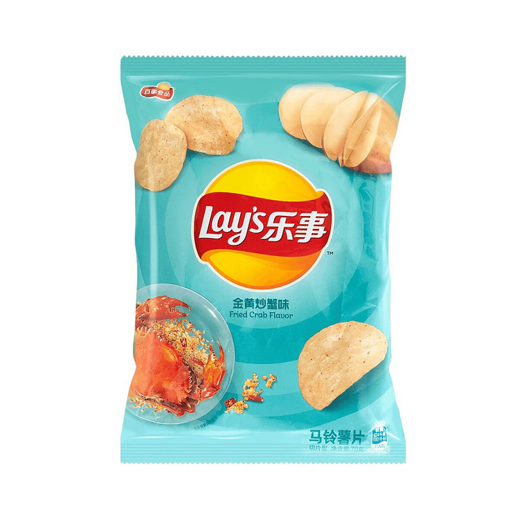 Lay’s Khoai Tây Vị Cua Rang 70 g