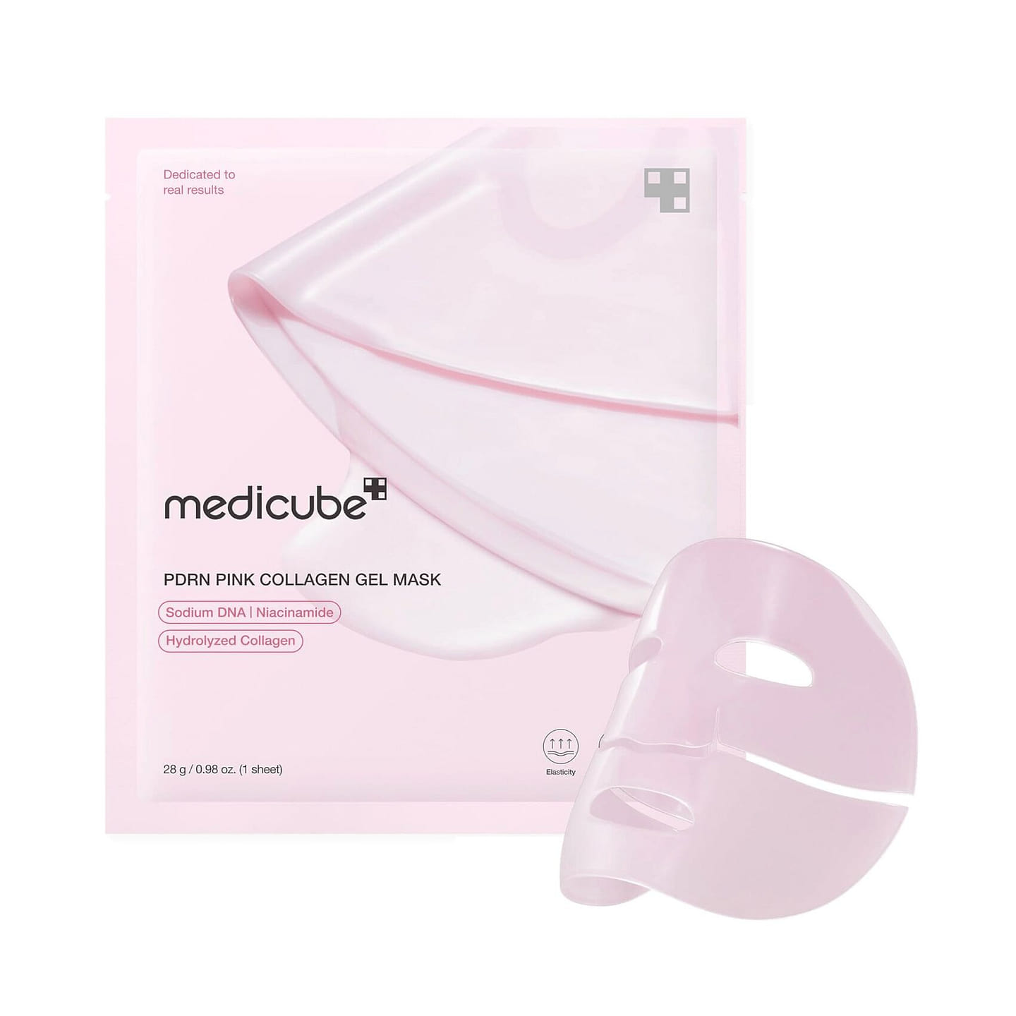 韩国MEDICUBE PDRN粉红胜肽胶原凝胶面膜 4 个