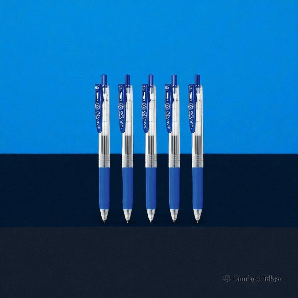 Zebra Sarasa Clip Gel 5 Blue Ballpoint Pen 54.5 g