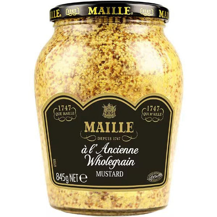 S&B MAILLE Mustard Seeds, 845g [Spice] 1 each
