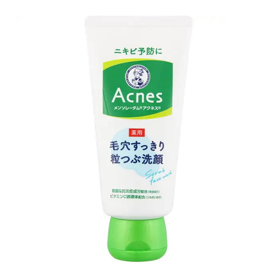 ロート製薬 メンソレータム アクネス 薬用毛穴すっきり粒つぶ洗顔 130 g