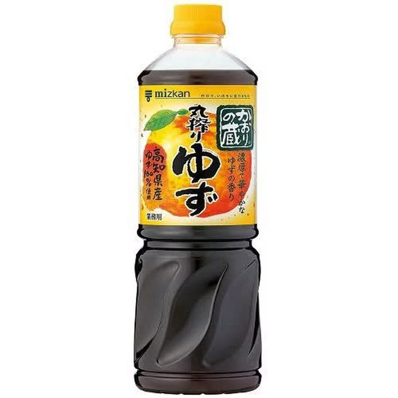 Mitsukan Kaori no Kura Maru Shibori Yuzu 1L 1 each